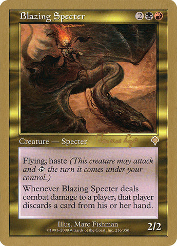 Blazing Specter (Tom van de Logt) [World Championship Decks 2001] Magic: The Gathering