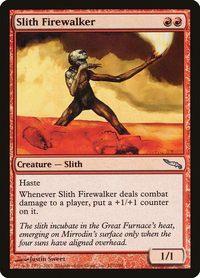 Slith Firewalker [Mirrodin] Magic: The Gathering