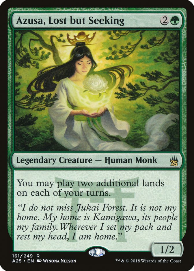 Azusa, Lost but Seeking [Masters 25] Magic: The Gathering