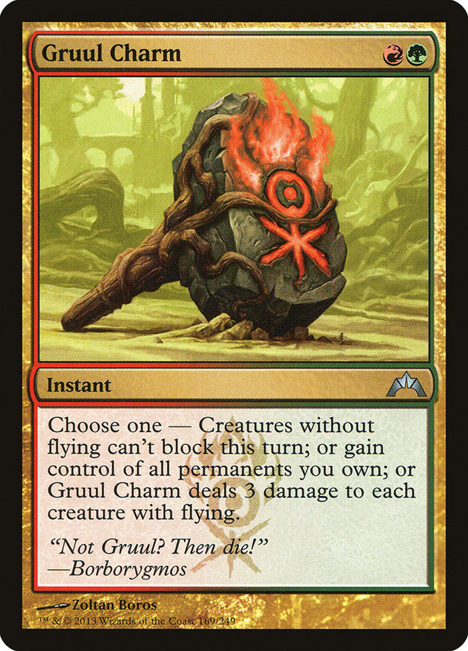 Gruul Charm [Gatecrash] Magic: The Gathering