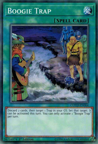 Boogie Trap [COTD-EN064] Common Yu-Gi-Oh!