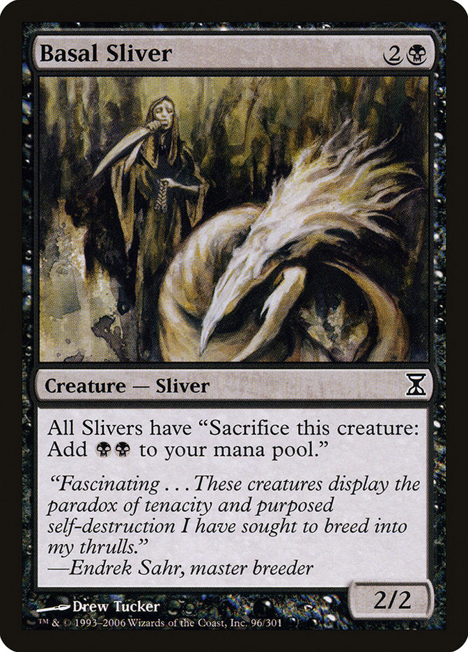 Basal Sliver [Time Spiral] Magic: The Gathering
