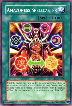 Amazoness Spellcaster [DR1-EN139] Common Yu-Gi-Oh!
