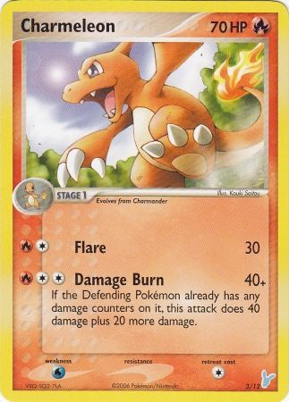 Charmeleon (3/12) [EX: Trainer Kit 2 - Minun] Pokémon