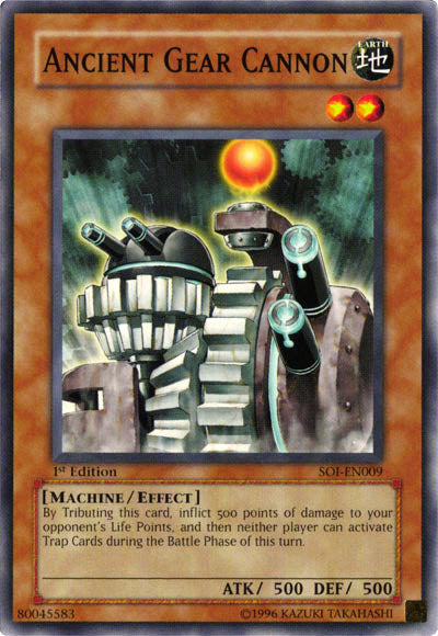 Ancient Gear Cannon [SOI-EN009] Common Yu-Gi-Oh!