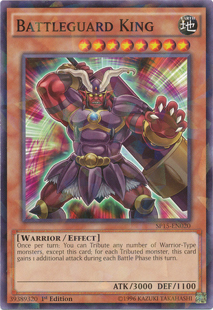 Battleguard King [SP15-EN020] Shatterfoil Rare Yu-Gi-Oh!