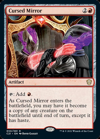 Cursed Mirror [Commander 2021] Magic: The Gathering
