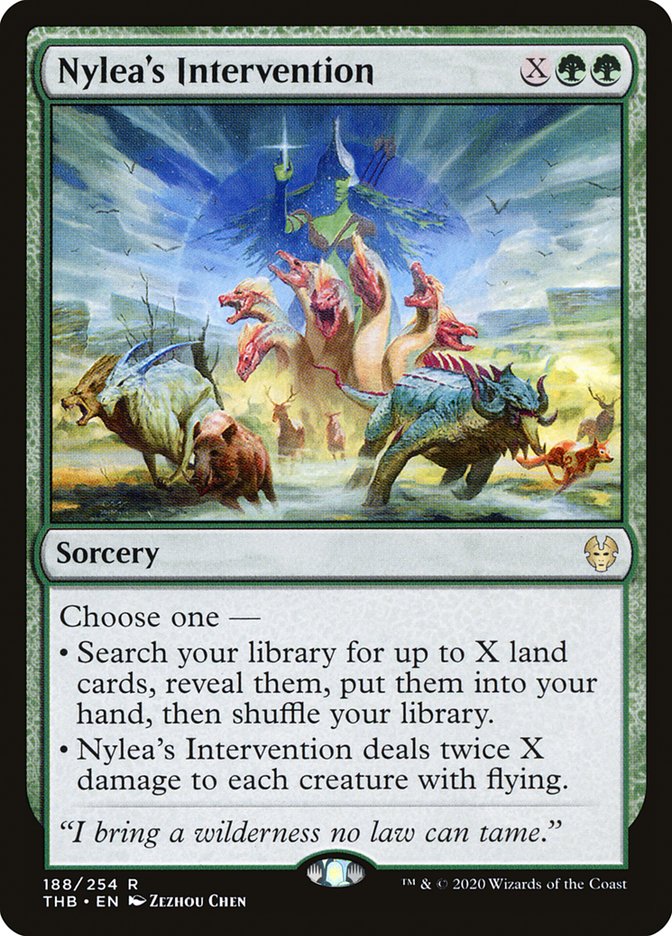 Nylea's Intervention [Theros Beyond Death] Magic: The Gathering