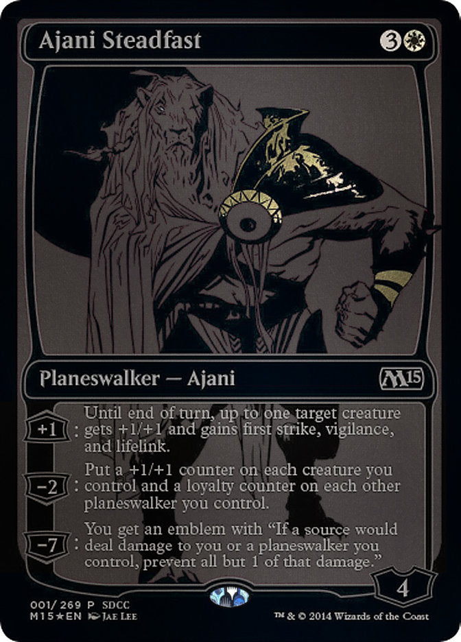 Ajani Steadfast [San Diego Comic-Con 2014] Magic: The Gathering