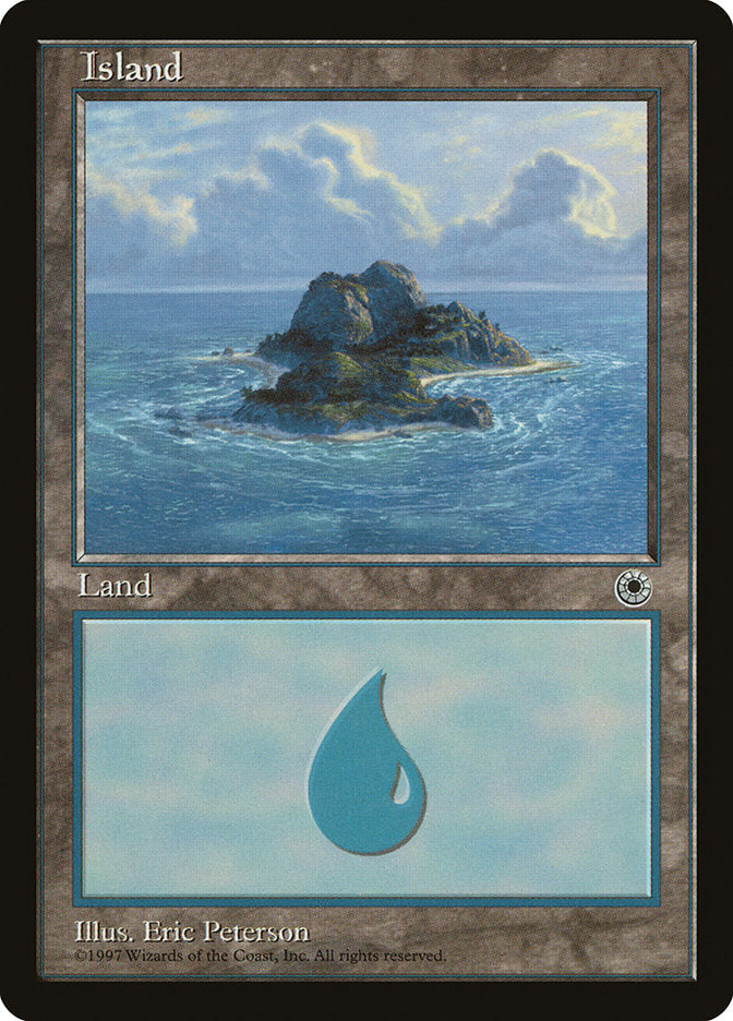 Island (202) [Portal] Magic: The Gathering