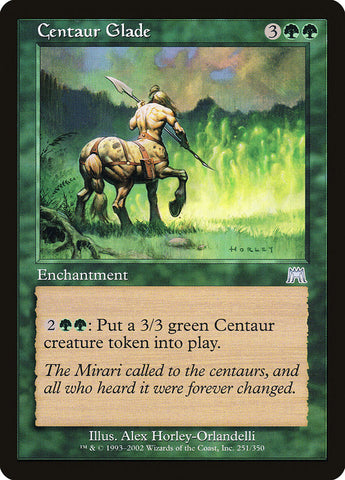 Centaur Glade [Onslaught] Magic: The Gathering