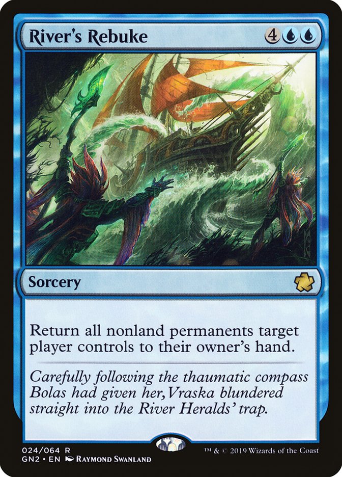 River's Rebuke [Game Night 2019] Magic: The Gathering