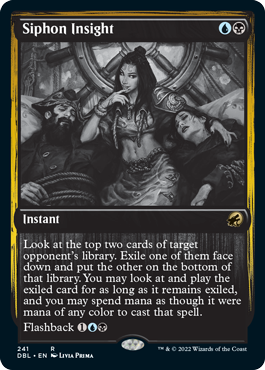 Siphon Insight [Innistrad: Double Feature] Magic: The Gathering