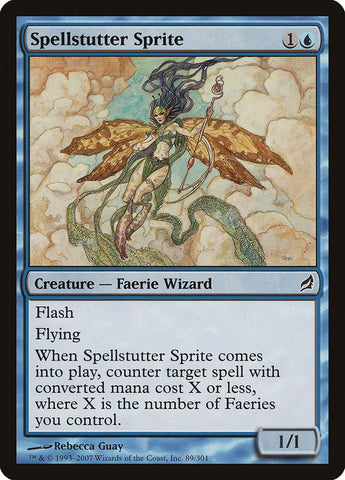 Spellstutter Sprite [Lorwyn] Magic: The Gathering