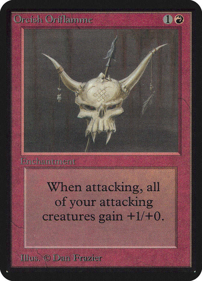 Orcish Oriflamme [Alpha Edition] Magic: The Gathering