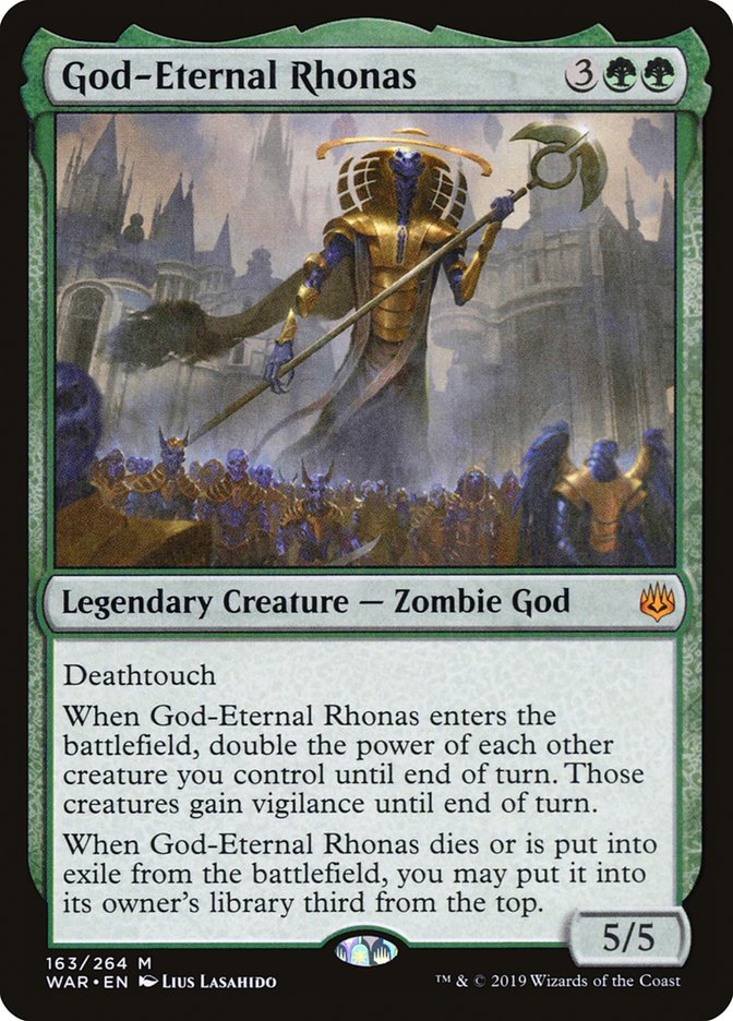 God-Eternal Rhonas [War of the Spark] Magic: The Gathering