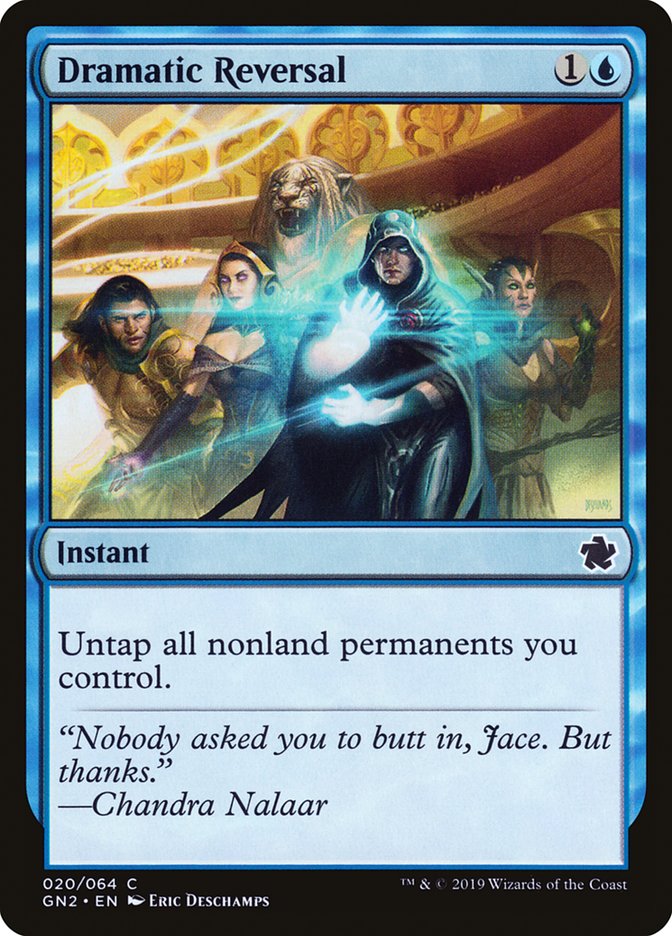 Dramatic Reversal [Game Night 2019] Magic: The Gathering