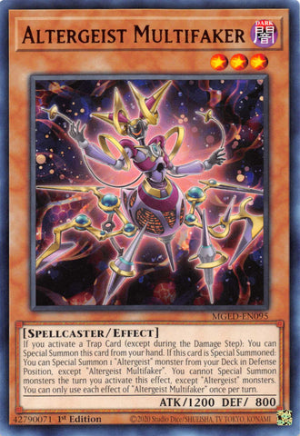 Altergeist Multifaker [MGED-EN095] Rare Yu-Gi-Oh!