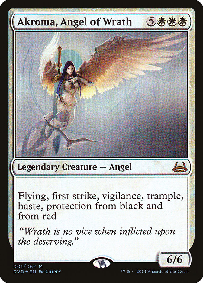 Akroma, Angel of Wrath (Divine vs. Demonic) [Duel Decks Anthology] Magic: The Gathering