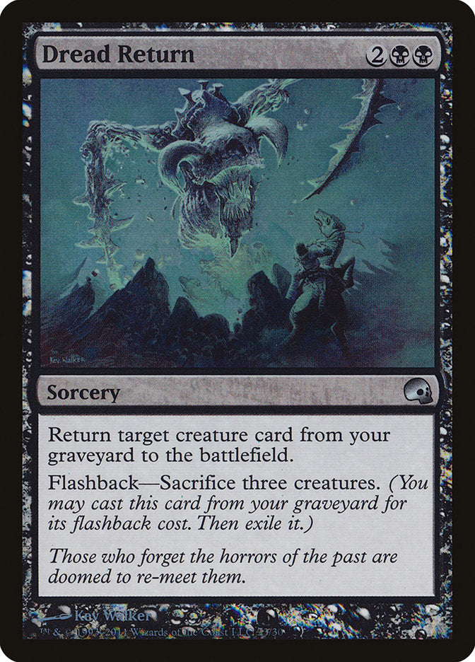 Dread Return [Premium Deck Series: Graveborn] Magic: The Gathering