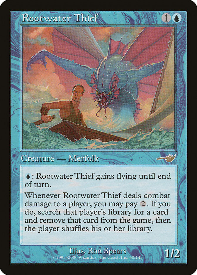 Rootwater Thief [Nemesis] Magic: The Gathering