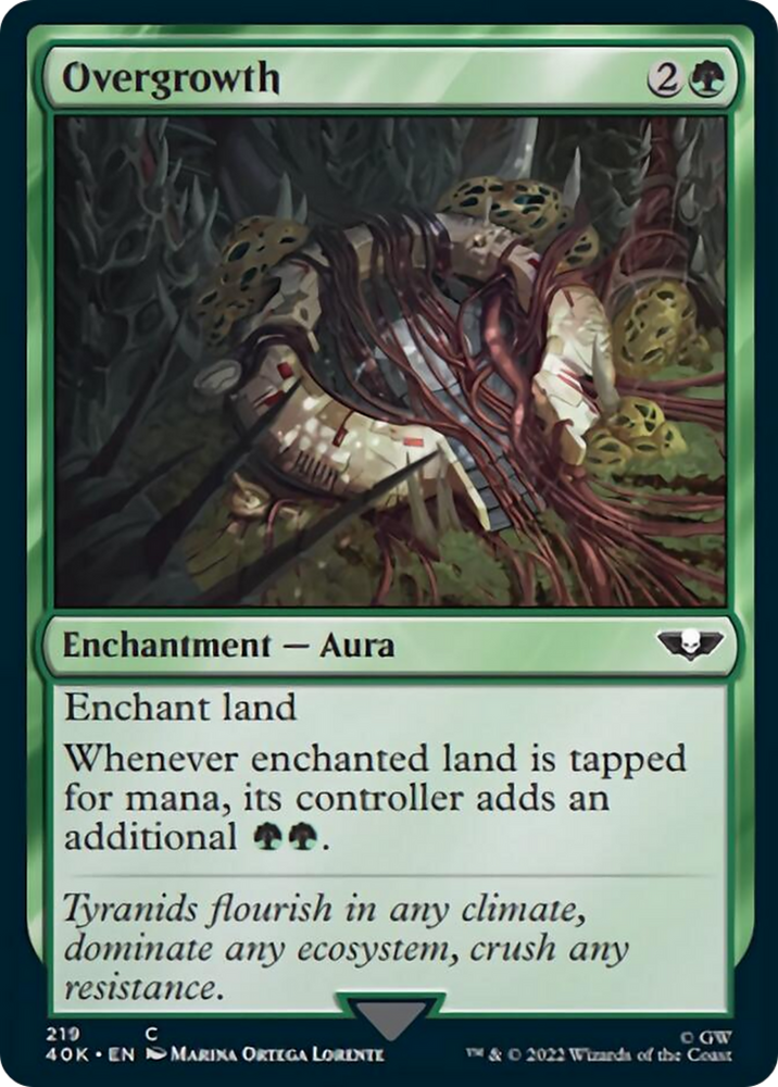 Overgrowth [Warhammer 40,000] Magic: The Gathering