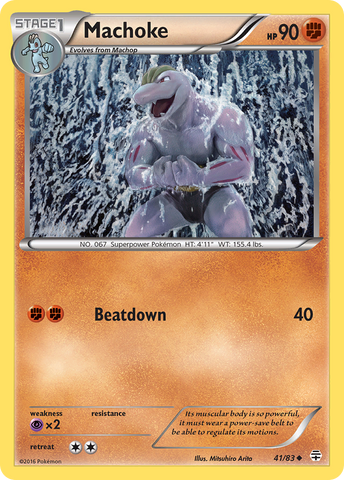 Machoke (41/83) [XY: Generations] Pokémon