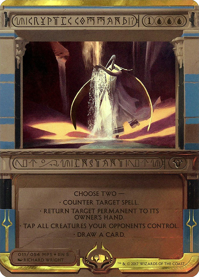 Cryptic Command (Invocation) [Amonkhet Invocations] Magic: The Gathering