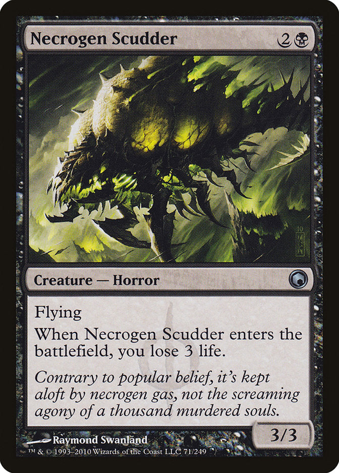 Necrogen Scudder [Scars of Mirrodin] Magic: The Gathering