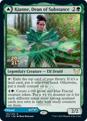 Kianne, Dean of Substance // Imbraham, Dean of Theory [Strixhaven: School of Mages Prerelease Promos] Magic: The Gathering