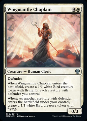 Wingmantle Chaplain [Dominaria United] Magic: The Gathering