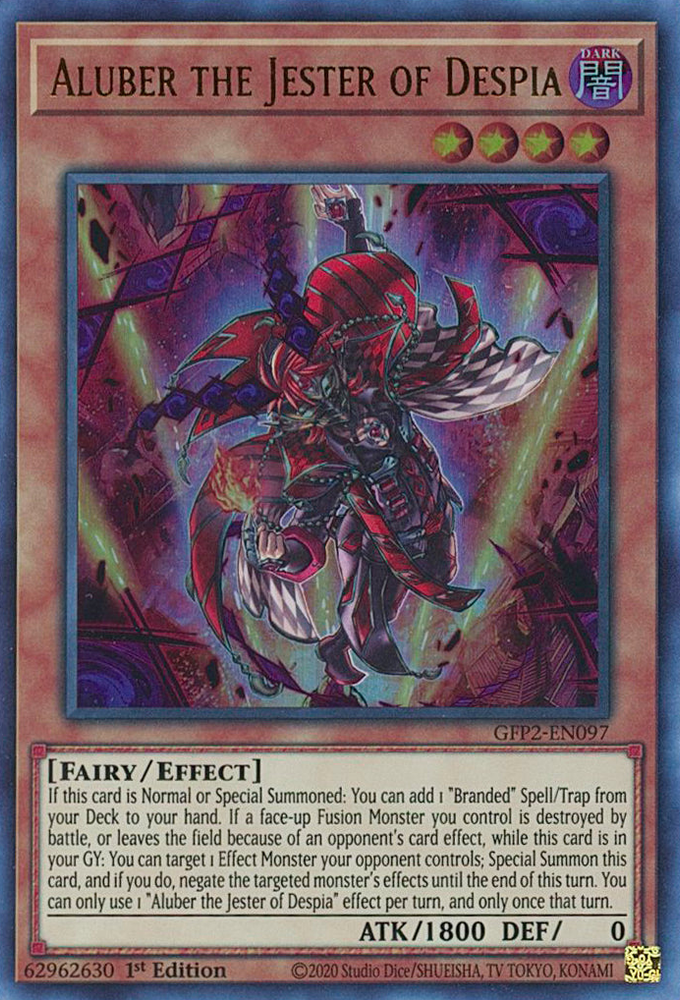 Aluber the Jester of Despia [GFP2-EN097] Ultra Rare Yu-Gi-Oh!