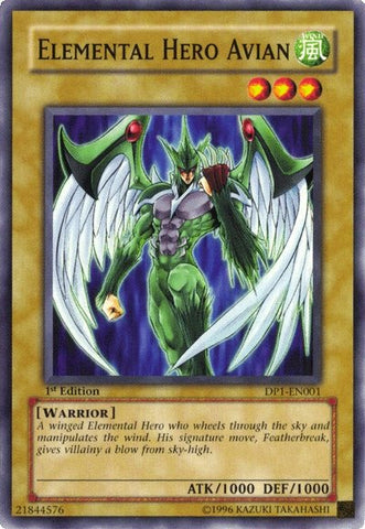 Elemental Hero Avian [DP1-EN001] Common Yu-Gi-Oh!