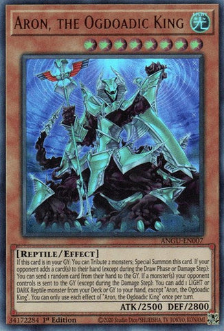 Aron, the Ogdoadic King (Ultra Rare) [ANGU-EN007] Ultra Rare Yu-Gi-Oh!