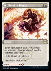 Flamescroll Celebrant // Revel in Silence [Strixhaven: School of Mages] Magic: The Gathering