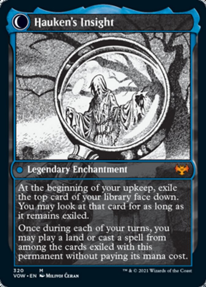 Jacob Hauken, Inspector // Hauken's Insight (Showcase Eternal Night) [Innistrad: Crimson Vow] Magic: The Gathering