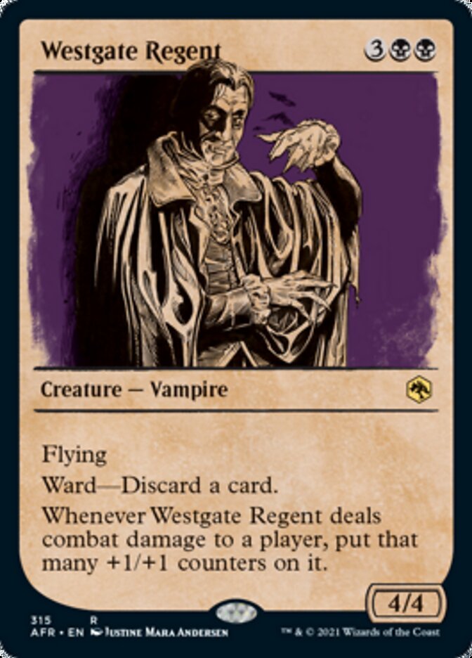 Westgate Regent (Showcase) [Dungeons & Dragons: Adventures in the Forgotten Realms] Magic: The Gathering