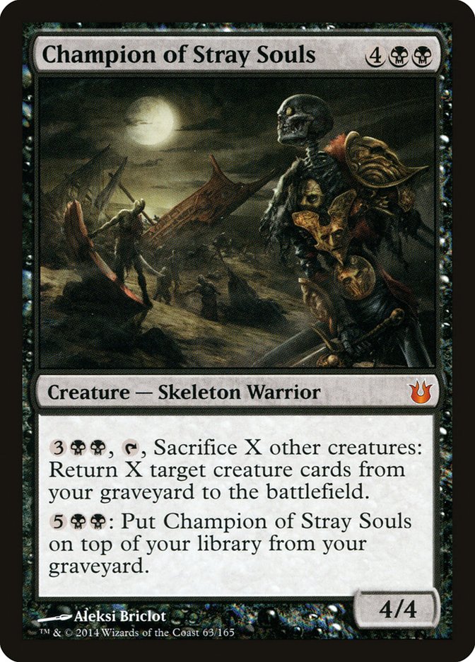 Champion of Stray Souls [Born of the Gods] Magic: The Gathering