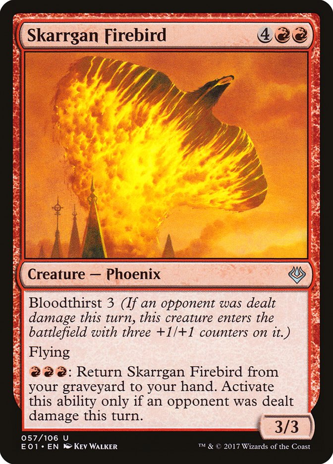 Skarrgan Firebird [Archenemy: Nicol Bolas] Magic: The Gathering