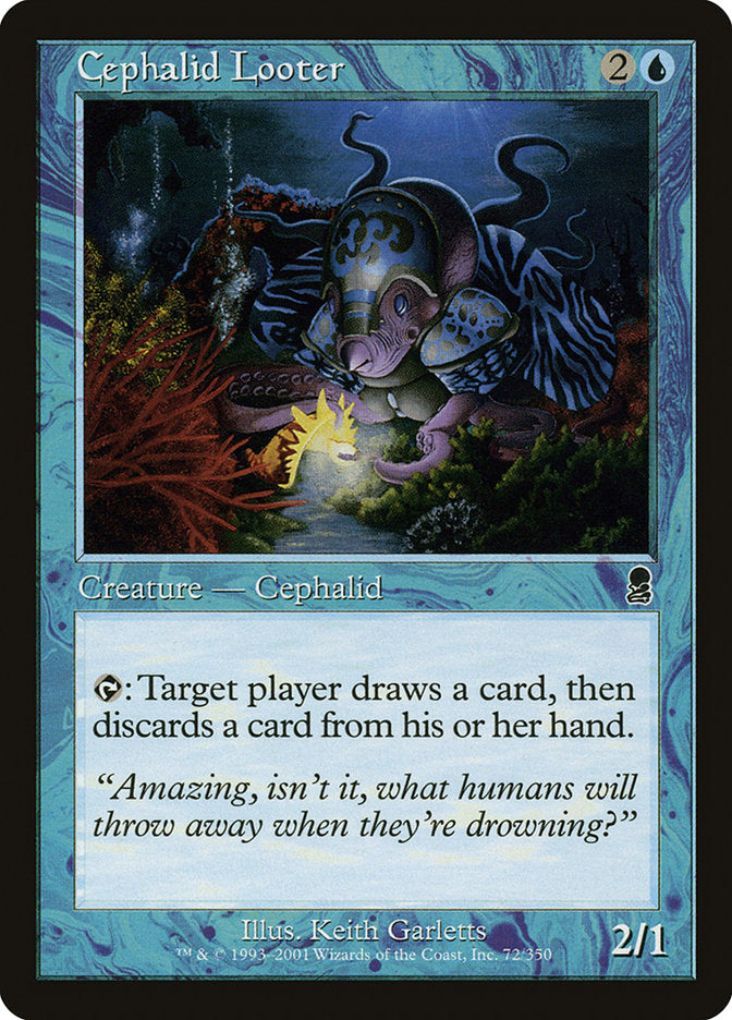 Cephalid Looter [Odyssey] Magic: The Gathering