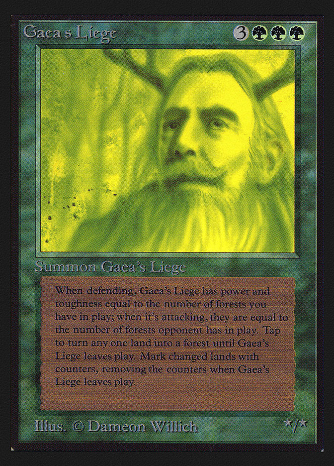 Gaea's Liege [Collectors' Edition] Magic: The Gathering