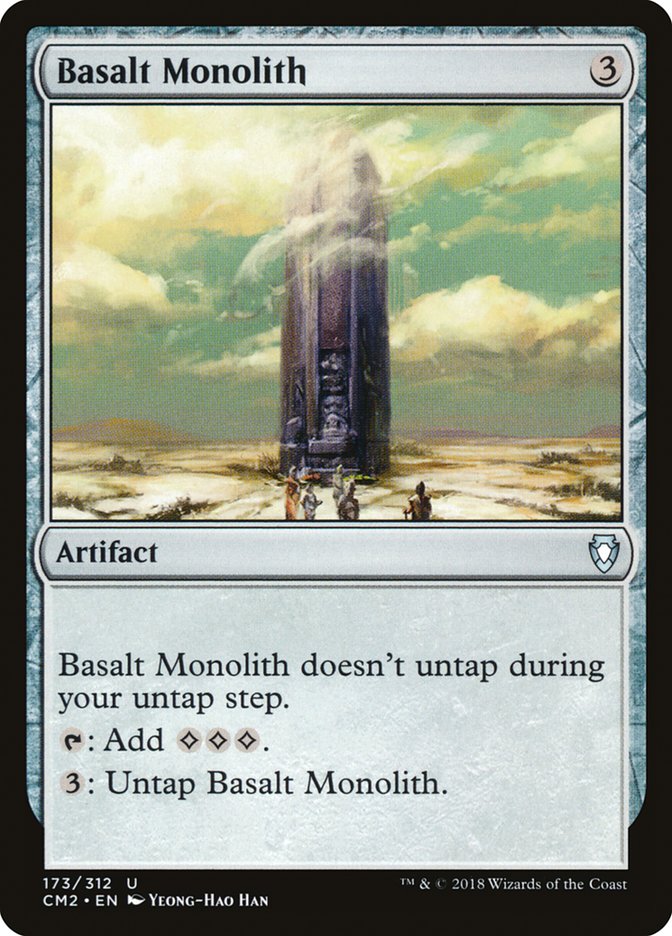 Basalt Monolith [Commander Anthology Volume II] Magic: The Gathering