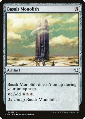 Basalt Monolith [Commander Anthology Volume II] Magic: The Gathering