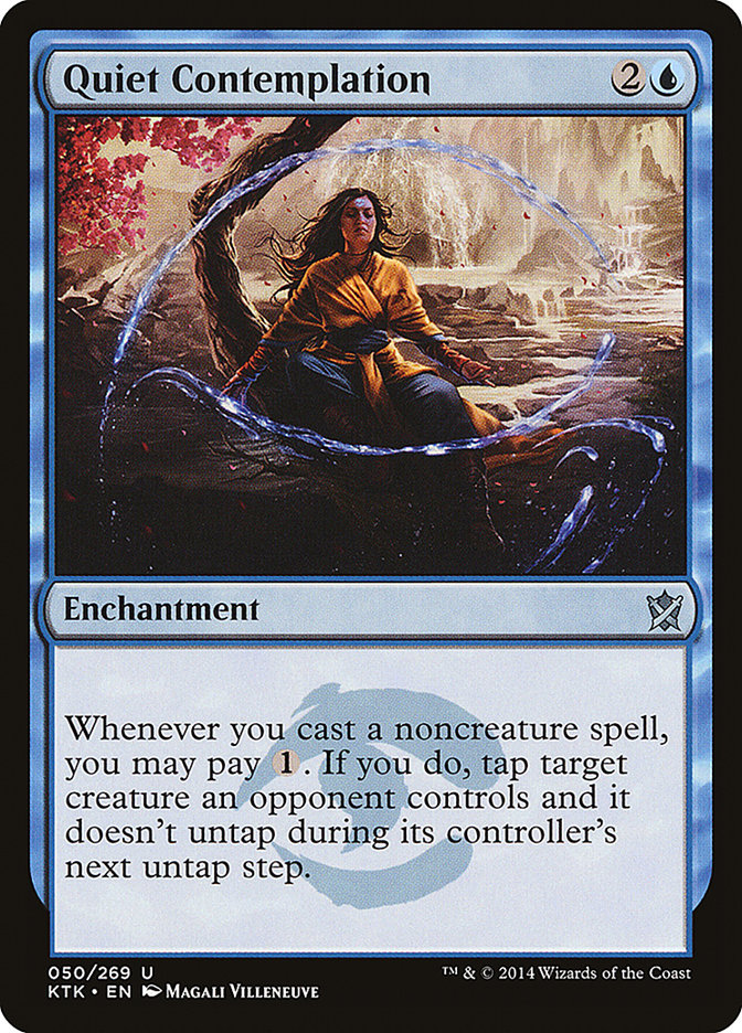 Quiet Contemplation [Khans of Tarkir] Magic: The Gathering