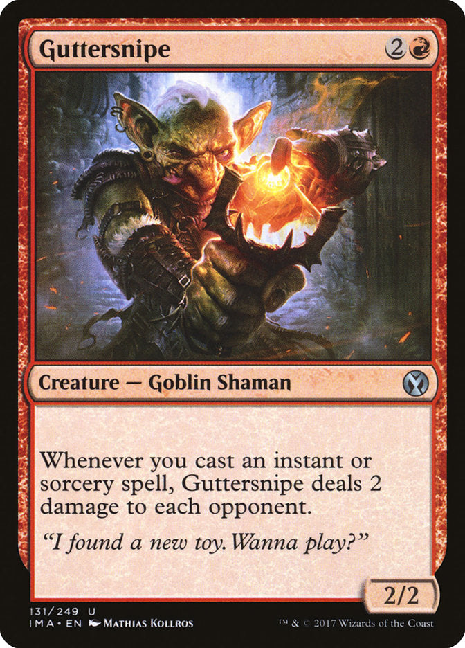 Guttersnipe [Iconic Masters] Magic: The Gathering