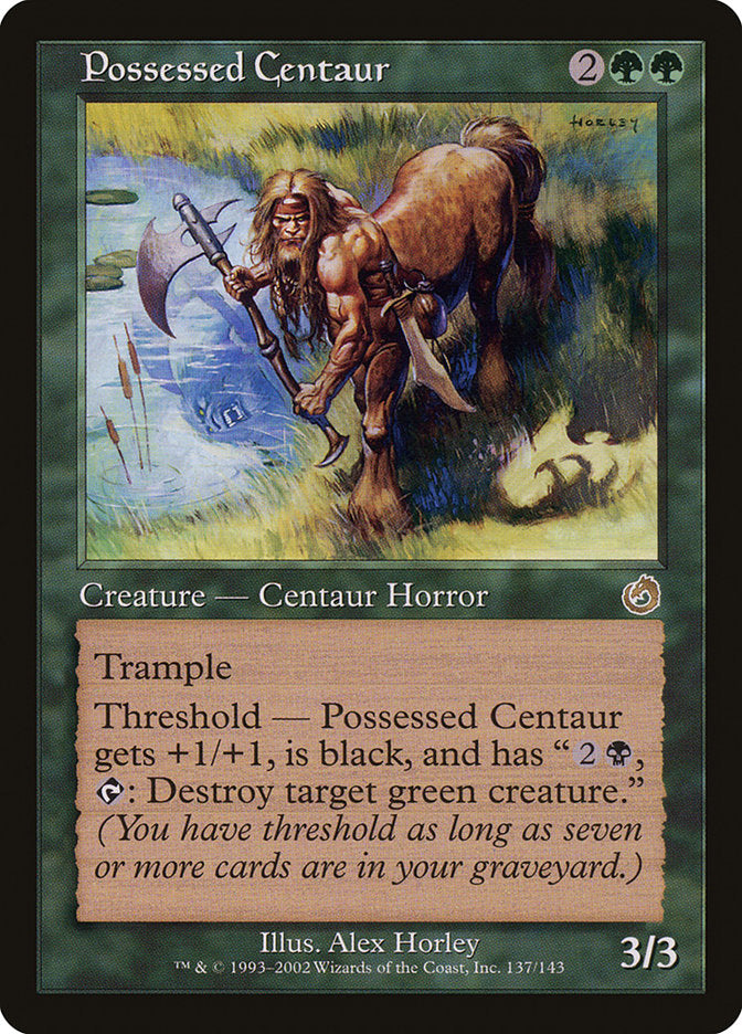 Possessed Centaur [Torment] Magic: The Gathering