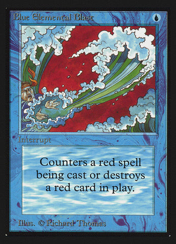 Blue Elemental Blast [Collectors' Edition] Magic: The Gathering