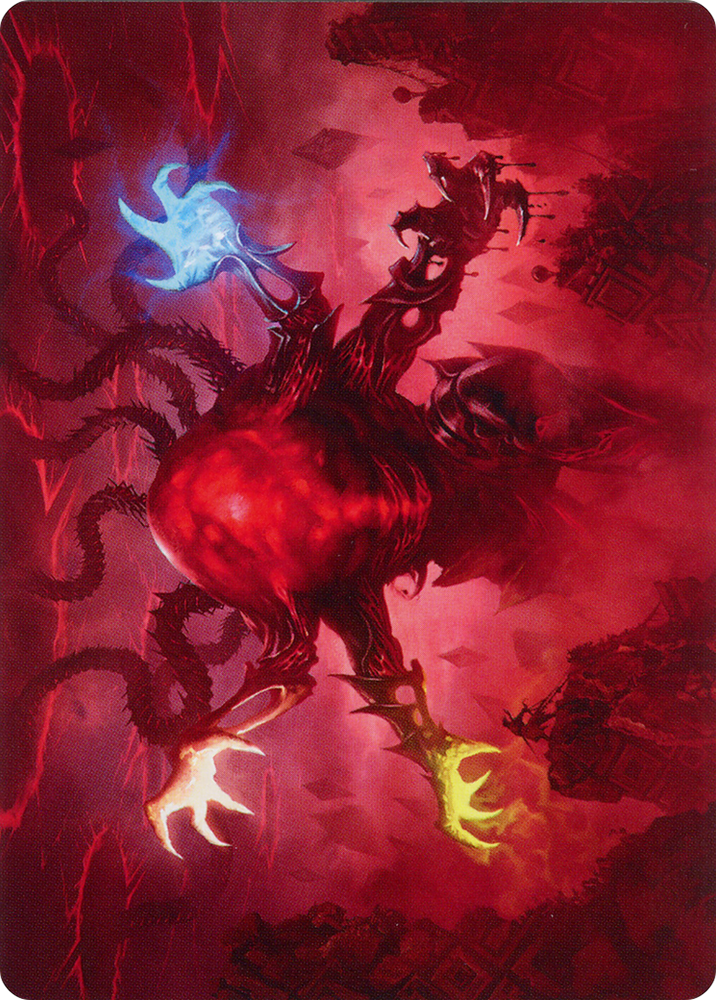 Omnath, Locus of All Art Card (51) [March of the Machine Art Series] Magic: The Gathering