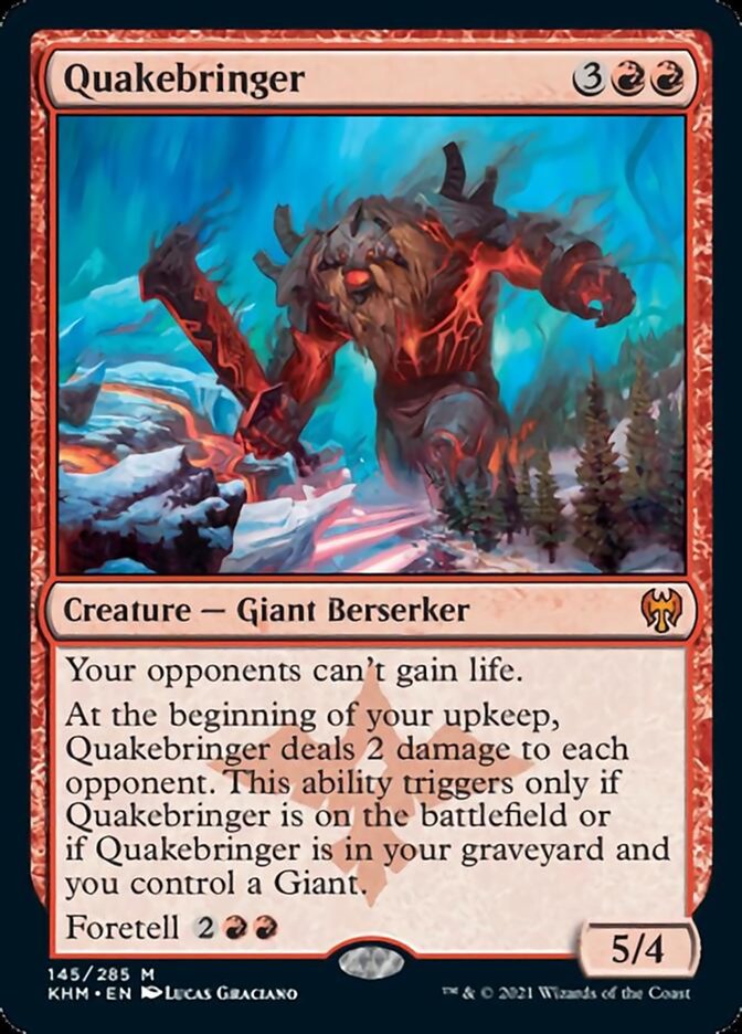 Quakebringer [Kaldheim] Magic: The Gathering