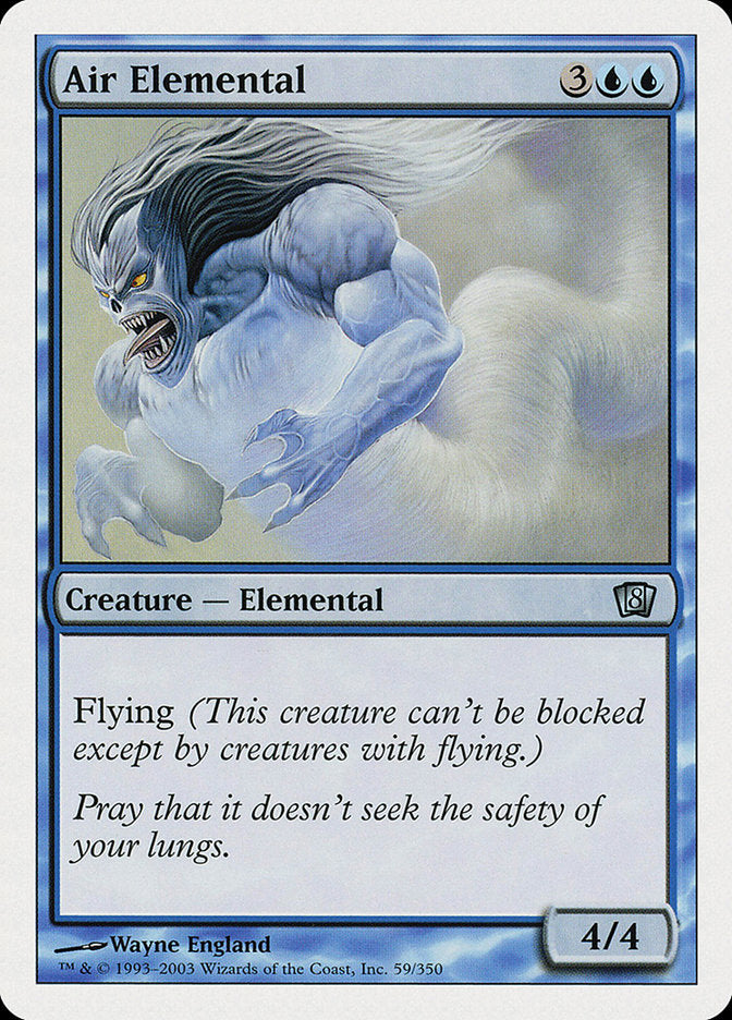 Air Elemental [Eighth Edition] Magic: The Gathering